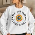 Make Your Mark International Dot Day Girls Boys Colorful Women Sweatshirt Gifts for Her