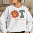 Occupational Therapy -Ot Therapist Ot Month Groovy Retro Women Sweatshirt Gifts for Her