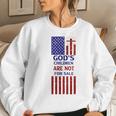 The Sounds Of Freedom Gods Children Are Not For Sale Flag Women Sweatshirt Gifts for Her
