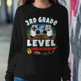 3Rd Grade Level Unlocked Video Game Back To School Boys Women Sweatshirt Unique Gifts