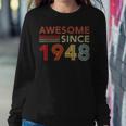 75 Birthday Decorations Men Women 1948 Bday 75Th Birthday Women Sweatshirt Unique Gifts