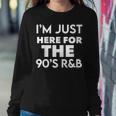 90'S R&B Music For Girl Rnb Lover Rhythm And Blues Women Sweatshirt Personalized Gifts