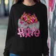 African Black Hope Breast Cancer Sunflower Hippie Women Sweatshirt Unique Gifts