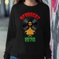 Afrobeat 1970 Vinyl Record Afro Hairstyle Woman Women Sweatshirt Unique Gifts