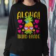 Aloha Third Grade Cute Pineapple Student Teacher Women Sweatshirt Unique Gifts