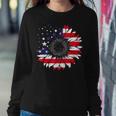 American Flag Sunflower Red White Blue Tie Dye 4Th Of July Women Sweatshirt Unique Gifts