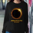Annular Solar Eclipse 101423 America Annularity Celestial Women Sweatshirt Unique Gifts