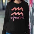Aquarius Girl Horoscope For Her Aquarius Women Sweatshirt Unique Gifts