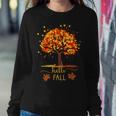 Autumn Leaves Hello Fall Season Leaf Girls Women Sweatshirt Personalized Gifts