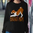 Basenji I Love My Mom -Cute And Fun For Dog People Women Sweatshirt Unique Gifts