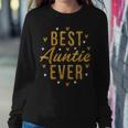 Best Auntie Ever Gifts Cute Love Heart Print Aunt Women Sweatshirt Funny Gifts