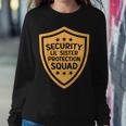 Big Brother Security Lil Sister Protection Squad Pregnancy For Sister Women Sweatshirt Unique Gifts