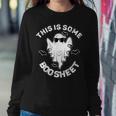 This Is Some Boo Sheet Ghost Halloween Costume Women Sweatshirt Unique Gifts