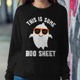 This Is Some Boo Sheet Halloween Ghost For Women Sweatshirt Unique Gifts