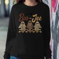 Boujee Boo-Jee Fall Retro Halloween Ghost Spooky Vibes Women Sweatshirt Unique Gifts