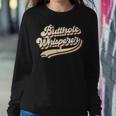 Butthole Whisperer Sarcastic Jokes Retro Women Sweatshirt Funny Gifts