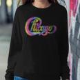 Chicago Tie Dye Retro Chicago Lover Chicago Vintage Women Sweatshirt Funny Gifts