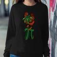 Chicken Pot Pie Pi Leaf Stoner 420 Weed Marijuana Women Sweatshirt Funny Gifts