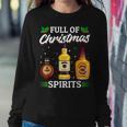 Christmas Alcohol Tequila Vodka Whisky Sweatshirt Unique Gifts