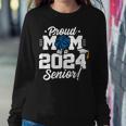 Class Of 2024 Senior Year Cheer Mom Senior 2024 Women Sweatshirt Funny Gifts