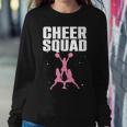 Cool Cheer Squad For Women Mom Girls Cheerleader Cheer Flyer Women Crewneck Graphic Sweatshirt Funny Gifts