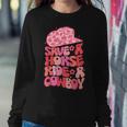 Cowgirl Save A Horse Ride A Cowboy Rodeo Western Country Women Sweatshirt Unique Gifts