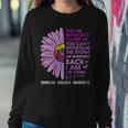 Domestic Violence They Whispered To Her Awareness Girl Women Sweatshirt Unique Gifts