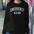 Emergency Department Er Doctor Physician Nurse Women Crewneck Graphic Sweatshirt Funny Gifts