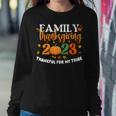 Family Thanksgiving 2023 Fall Autumn Turkey Matching Family Women Sweatshirt Personalized Gifts
