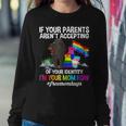 Free Mom Hugs Proud Mama Bear Lgbt Gay Pride Lgbtq Parade Women Crewneck Graphic Sweatshirt Funny Gifts