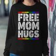 Women Free Mom Hugs Rainbow Proud Mom Lgbt Pride Month Women Sweatshirt Unique Gifts