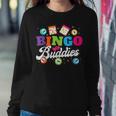 Funny Bingo Buddies Lucky Game Matching Team Men Women Women Crewneck Graphic Sweatshirt Unique Gifts