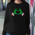 Funny Elf Christmas Women Crewneck Graphic Sweatshirt Unique Gifts