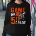 Games On Fifth Grade Basketball First Day Of School Women Sweatshirt Unique Gifts