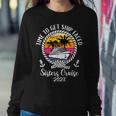 Girls Trip Time To Get Ship Faced 2023 Sisters Cruise Women Sweatshirt Funny Gifts