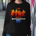 Ice And Fire Costume Halloween Family Matching Women Sweatshirt Funny Gifts