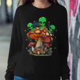 Magic Mushroom Alien Trippy Shroom Lsdweed Acid Trip Women Sweatshirt Unique Gifts