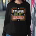 Mom & Dad From Daughter Parents' Day Women Sweatshirt Unique Gifts