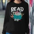 Teacher Library Read Book Pigeon Wild Animal Bookish Women Sweatshirt Personalized Gifts