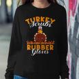 Turkey Nurse Thanksgiving Scrub Women Sweatshirt Unique Gifts