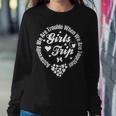 Girls Trip 2024 Apparently Are Trouble When We Are Together Women Sweatshirt Unique Gifts