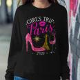 Girls Trip Paris 2023 Weekend Birthday Squad Women Sweatshirt Unique Gifts