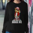 Only God Can Judge Me Hip Hop Teddy Christian Religion Women Sweatshirt Unique Gifts