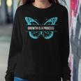 Growth Is A Process Butterfly Women Sweatshirt Unique Gifts