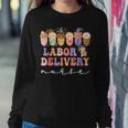 Halloween L&D Labor And Delivery Nurse Party Costume Women Sweatshirt Funny Gifts