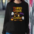 Halloween Third Grade Cute Boo Crew Teacher Kids Halloween Women Sweatshirt Unique Gifts