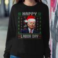 Happy Labor Day Joe Biden Christmas Ugly Sweater Women Sweatshirt Funny Gifts