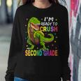 I'm Ready To Crush 2Nd Grade Dinosaur Back To School Women Sweatshirt Unique Gifts