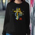 In Jesus Name I Sing Music Note Cross Vintage Christian Women Sweatshirt Unique Gifts