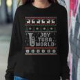 Joy Tuba World Christmas Ugly Sweater Women Sweatshirt Funny Gifts